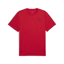PUMA Train All Day Essentials Texture Tee Men, Clothing, Red, L