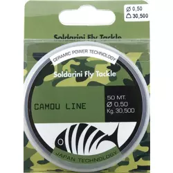 Soldarini Fly Tackle CAMOU LINE 50m 0.35mm
