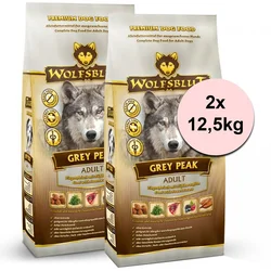 WOLFSBLUT Grey Peak Adult 2x12,5 kg