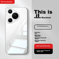 Divi Maska za mobilni telefon Huawei Pura 70 Ultra, Providna