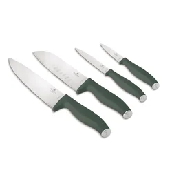 Komplet kuhinjskih nožev Matte Green 4-delni 55959