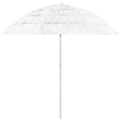 Suncobran za plažu Hawaii bijeli 240 cm