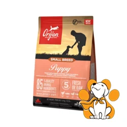 Orijen Puppy Small Breed 1,8kg, Dehidrirana Hrana za Zdrav Rast Malih Štenaca