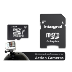 Integral memorijska kartica 32GB MicroSDHC class10 90MB/s + adapter