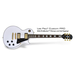 EPIPHONE ELEKTRIČNA KITARA LP-CUSTOM PRO ALPINE WHIT