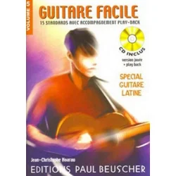 GUITARE FACILE SPECIAL GUITARE LATINE + CD
