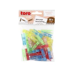 Toro PLASTIČNI OBROČKI 50KS, 3,5 cm BARVE