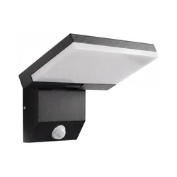 LED spoljašnje zidno svetlo sa senzorom LED/18W/230V IP44 crna