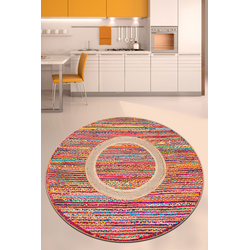 Conceptum Hypnose Tepih Colored Jute 100, O100cm, Šareni