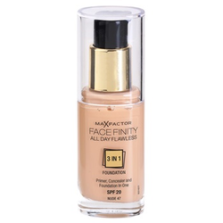 Max Factor Facefinity puder 3v1 odtenek 47 Nude (All Day Flawless) 30 ml