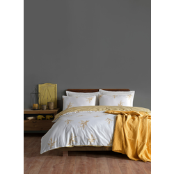 L`ESSENTIEL MAISON Ranforce posteljina (135 x 200) Meltem Yellow