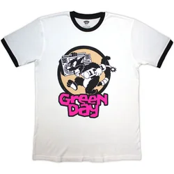 Green Day Revolution TNT White L Majica