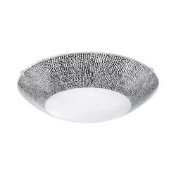 Eglo 95289 - LED stropna svetiljka MAGITTA LED/16W/230V prečnik 31,5 cm crna/bela