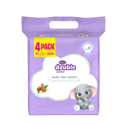 VIOLETA Vlažne maramice Baby Badem 4x56/1