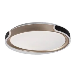 Rabalux Plafonjera Jindri, LED, Sa daljinskim, 48W, 3000-6500K, 50cm, Belo-crna