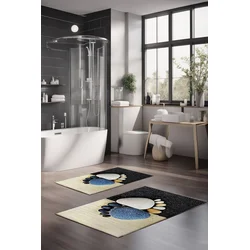 Lessentiel Maison Set prostirki za kupatilo CT-5164, 2 Komada, Šarena