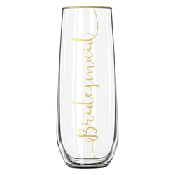 Bridesmaid champagne glass, 300 ml, made from glass - Kitchen Craft