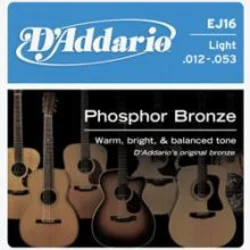 STRUNE DADDARIO kitara EJ16 PH.BRONZE