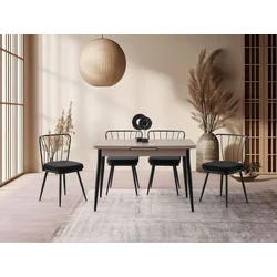Hanah Home Trpezarijski sto Ay - 1185, 120x75x70 cm, Bež