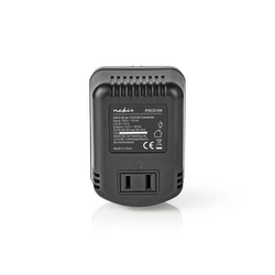 NEDIS POCO104 Konvertor snage, 230V AC 50Hz, 30W, Euro, Black Omogucava upotrebu opreme iz SAD u Evropi