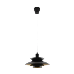 Rea Light Artemis S HN8452S-B/G Visilica, E27, 60W, O30cm, Crno-zlatna