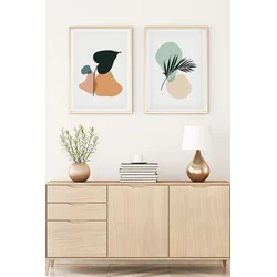 Wallity Uramljena slika Huhu123, 35x50 cm , 2 dela