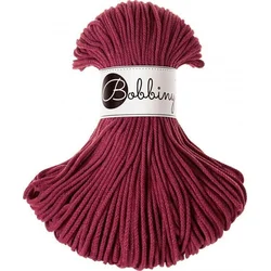Bobbiny Junior 3 mm 100 m Wine Red Vrvica