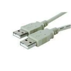 MicroConnect Kabel USB2.0 A-A 1,8m M-M, Siv