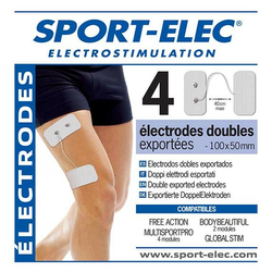 Sport-Elec dvojna elektroda (priklop na gumb)
