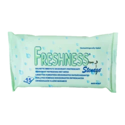 Freshness 15 vlažnih maramica zelene