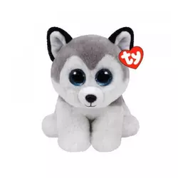 plišast kuža husky buff