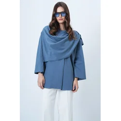 Trend Alacati Stili Ženska jakna Alc-X14683, Plava