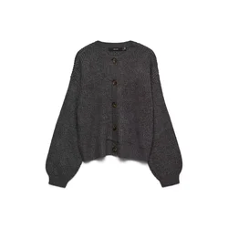 VERO MODA Pletena jopa VMLea antracit