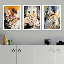 Wallity Set uramljenih slika 3BC_1176959, 3 Dela