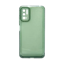 Maska za telefon TRANSPARENT COLOR za Xiaomi Note 10 (5G), Zelena