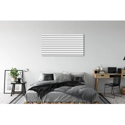 tulup.si Slika na platnu Črne črte 120x60 cm