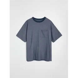 Sinsay - Strukturirana loose majica sa pamukom - grey blue