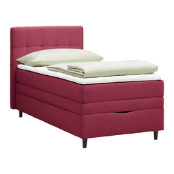 Boxspring Krevet Miami 90/200 cm , boja crnog vina