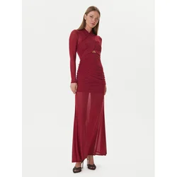 Bardot Večerna obleka Veria 59987DB Bordo rdeča Regular Fit