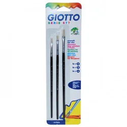 Četkice za tempere Giotto 1/3 0,2,4