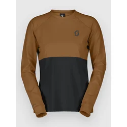 Scott Trail Storm Warm Light Long Sleeve Tech Tee bread brown