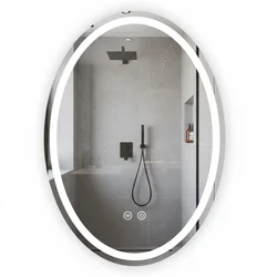 Stensko ogledalo LED Marco 60x80 cm