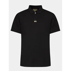 La Martina Polo majica CCMP05 JS259 Črna Regular Fit