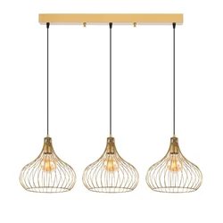 Opviq Visilica Metalna, 76x22x120cm, Zlatna