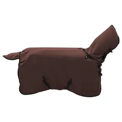 Pokrivač za konje Puni tamnosmeđi 95 cm Poliester