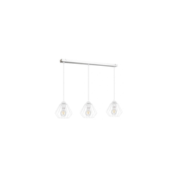 Luster na sajli CEED 3xE27/60W/230V bela