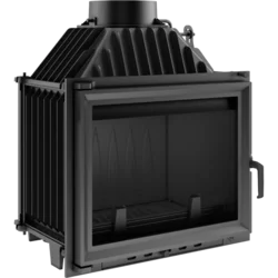 Kratki Ugradni kamin Maja, Liveni, fi 200, 8kw, Crni