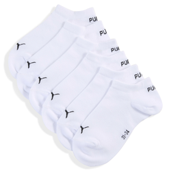 Puma Sneaker Socks Youth (3-pack), White, Size 27-30, Age