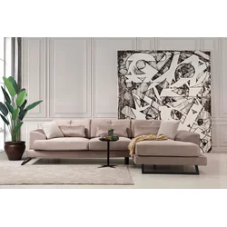 Atelier del Sofa Ugaona garnitura Frido 100x92x308cm Bež