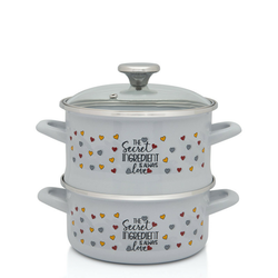 Metalac posuda za kuvanje na pari 2/1 TAJNI SASTOJAK 18cm/3l